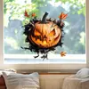 Pegatina Cabeza de Calabaza de Terror Yanxi Yx-Jd0175 Decoración de Halloween Pegatina Estática de Doble Cara