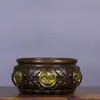 Cornucópia de Cobre Puro Ornamentos de Latão Antigo Decoração Sólida para Escritório Casa Sala de Estar Entrada Presente de Inauguração