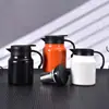 Nuevo Termo de Acero Inoxidable 316 Gran Capacidad Separador de Té y Agua Olla para Estofado Hogar Oficina Alta Apariencia Cafetera