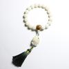 Adornos creativos para coche Jade Blanco Bodhi tallado de fruta de marfil pez adornos para coche accesorios para coche joyería de cuentas para palanca de cambios al por mayor