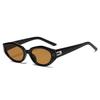 Nuevos lentes de sol ojo de gato retro DA 2025 para mujer, alta sensación, protección solar, lentes de sol con protección UV para hombre