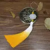 Accesorios de joyería DIY materiales hechos a mano materiales para pasador estilo antiguo flor de loto borla fleco con cuentas colgante paquete de material de borla