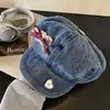 Chapéu Octogonal Xadrez Fofo com Orelhas de Gato Japonês e Coreano para Mulheres, Estilo Doce Primavera e Verão, Boina Afina Rosto, Fresco e Versátil com Aba Larga