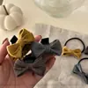 Pinza para el Cabello de Lana Estilo Coreano con Lazo Pinza Pequeña de Garra Tela de Alta Calidad de Guangzhou Lazo para el Cabello de Tela Retro Pinza para Flequillo Lateral