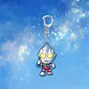 Llavero Acrílico Ultraman Zero, Belia, Tiga Colgante Adorno para Mochila Estudiantil Regalo Lindo