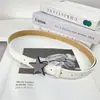 Cinturón Decorativo Negro Versátil Estilo Coreano para Mujer, Cinturón de Jeans Estilo Casual Simple, Venta Directa de Fábrica