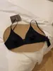 Orelhas de Coelho Cetim Leiteiro Decote em V Profundo Francês Lingerie Feminina Alças Finas Sem Costura Triângulo Pequeno Seio Sem Aro