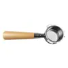 Venta al por mayor del fabricante Mango sin fondo para café Delonghi Hogareño Dos orejas Tres orejas Mango de café de madera maciza Accesorios