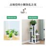 Nuevo Estante de Flores de Pie para Interiores del Hogar Sala de Estar Balcón Estante de Almacenamiento Multicapa Simple Estante de Flores Suculentas Multicapa para Interiores