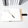 Cuadernos de Bambú y Madera de Alta Calidad con Logos Personalizables, Diarios Simples y Elegantes, Cuadernos de Oficina Gruesos Estilo Ejecutivo