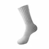 Meias Finas de Verão, Meia-Panturrilha, Aumentadas, Respiráveis, Absorventes de Suor, Base de Toalha, Meias Esportivas de Basquete ao Ar Livre Masculinas de Cor Sólida
