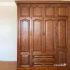 Cerezo Nogal Negro Roble Rojo Madera Maciza Fábrica de Armarios para Toda la Casa Gabinete de Cocina