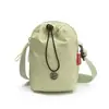 Verão Verão Simples Leve Nylon Balde Pequena Bolsa Feminina 2025 Nova Bolsa Transversal Bolsa para Garrafa de Água Copo de Água Bolsa para Celular