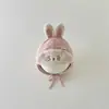 Chapéu de Bebê Coreano Yipan Outono/Inverno 2026 Novo Lindo Coelho Espessado à Prova de Vento Quente Chapéu Lei Feng de Bebê