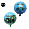 Balão de Filme de Alumínio Desenho Animado Jogo Minecraft Menino Pixelado Steve Formato Mincraft Novo Produto Transfronteiriço