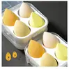 Maquillaje de belleza, huevos, no comer polvo, maquillaje súper suave, esponja de algodón, borla para polvos, cojín de aire, maquillaje, huevo, base, herramientas de maquillaje, maquillaje