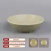 Mesa de Hot Pot Rústica Estilo Hombre Derretido, Tazones de Cerámica Melamínica Resistentes a la Rotura, Platos para Aceite y Platos para Carne de Res Fresca