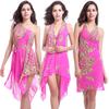 Bikini Triangular Popular 2025 Sexy Traje de Baño Popular Traje de Baño Dividido con Adorno para Mujer Listo para la Venta