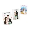 Personalização de Cartão de Casamento Votos do Celebrante Cartão de Agradecimento Personalização Ilustração Pintada à Mão Lembrancinhas de Casamento Personalização de Cartão Postal