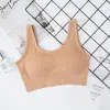 Sujetador Deportivo de Espalda en V sin Costuras Chaleco Ropa Interior Sexy para Niña Espalda Abierta sin Tirantes Top para Mujer Ropa Interior de Envoltura de Pecho
