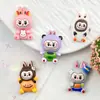 Nuevos Accesorios de Resina de Cohete de Dibujos Animados para Pegamento Cremoso DIY, Pinzas para el Cabello, Fundas de Teléfono y Zuecos