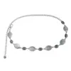 Joyería Transfronteriza Europea y Americana Estilo Bohemio Retro Metal Colgante Redondo Cadena de Cintura Personalizada Estilo Étnico Accesorios para Cinturón de Vestido