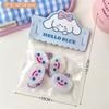 Broche Pingente Original de Capivara Fofa terno Bolsa Coração de Menina Acessórios de Decoração de Roupas Chaveiro Cartoon Pendurado