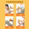 Pistola de fascia de pato amarillo, pistola de impacto eléctrica para fitness, mini relajante muscular, pistola de masaje vibratoria portátil, agarre de fascia
