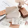 Papel de Tarjeta en Blanco Manuscrito Palabras Coloridas en Inglés Cartón Duro Tarjeta Pequeña Mensaje Tarjeta de Memoria Portátil