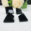 Piedra Natural Obsidiana Cristal Pirámide Decoraciones de Piedra Original Oficina Hogar Muebles Adornos de Escritorio Suerte Avanzada