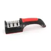 Afilador de Tubos Portátil Transfronterizo Rápido de Tres y Cuatro Etapas Piedra de Afilar Blanca Hogar Cuchillo de Cocina Cuchillo Tijeras Barra Afiladora