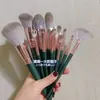 Set de Cosméticos Recomendado para Chicas Corazón de Belleza Brocha para Sombras de Ojos de Cerdas Suaves Set de Brochas para Polvo Suelto para Principiantes Xingmeng