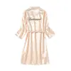 Robe de Noiva, Roupão, Camisola Feminina, Maquiagem de Casamento, Grupo de Madrinhas, Quimono Cardigã para Casamento, Roupão de Banho, Pijama de Manga Comprida, Outono Feminino