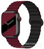 Adecuado para Apple Se Nuevo Bucle Magnético de Silicona de Doble Color Correa para Apple Watch 11ª Generación 10/987