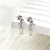 Aretes Redondos Huecos de Acero de Titanio con Forma de Estrella de Cinco Puntas, Joyería Sencilla de Lujo Accesible de Nicho, Aretes de Corazón