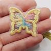 Nuevos Accesorios para el Cabello de Encaje de Malla Bordado Mariposa Pasadores Joyería Hecha a Mano DIY Accesorios para Tocados DIY Accesorios Venta al Por Mayor