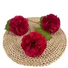 Borboleta Colorida de 3 Cabeças Peônia Flor Artificial Produto Acabado para Decoração de Casamento Arranjo de Flores Fabricante de Alto Padrão Atacado