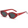 Gafas de Sol Cat-Eye con Montura Pequeña Polygonal Celebridad de Internet 2026 Modelo Nuevo Gafas de Sol Anti-UV UV400 Anti-UV