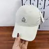 Boné de Baseball Estilo Japonês para Afinar o Rosto de Mulheres, Novo Chapéu Bordado Primavera/Verão, Marca da Moda Boné de Baseball Bordado com Letra de Topo Macio para Homens