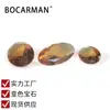 Pedras Preciosas que Mudam de Cor, Pedras Soltas de Corte Duplo Oval em Formato de Ovo, Disponíveis em Estoque em Várias Formas e Tamanhos, Atacado