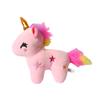 Peluche Unicornio Muñeca Caballo Pequeño Lindo Muñeca Colgante para Bolsa de Regalo de Niña Llavero Colgante