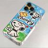 Para Apple 16ProMax capa de celular novo iphone14 high-end sense 13 silicone antiqueda pintado à mão Snoopy