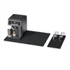 Alfombrilla de Silicona Dos en Uno para Cafetera Alfombrilla de Drenaje de Doble Capa para Cocina Bandeja Separadora Multifuncional para Mesa de Comedor Alfombrilla Protectora