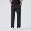 Ropa para Hombre Fengshe / 2026 Primavera y Otoño Características Principales Algodón Puro Ajustado Recto Holgado Cintura Elástica Negocios Casual Pantalones Largos para Hombre