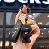 Liquidación de colección de llaveros colgantes de personajes de dibujos animados IP auténticos, lindos colgantes de estrella-luna-conejo para bolsos de niñas, stock para vendedores ambulantes
