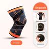 Joelheira esportiva Patella Band Profissional Fitness Montanhismo Masculino Corrida Equitação Compressão Joelho Nylon Strap Knitted Joelheira
