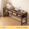 Escritorio de computadora, mesa larga, mesa de pared estrecha, mesa de dormitorio para el hogar, mesa de estudio, mesa rectangular, mesa de oficina sencilla