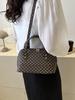 Bolso bandolera de verano 2024, estilo occidental, retro, texturizado, sencillo, estampado, a la moda, portátil