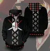 Novo Modelo Transfronteiriço de 2023 Anime Japonês Ss: Millennium X Battle Chapter Moletom com Capuz Estampa Digital 3D Cos Merchandise