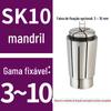 Pinça CNC de alta precisão SK10SK16, mandril de bico de trava de pinça SK de alta velocidade, mandril de máquina de alta velocidade, atacado